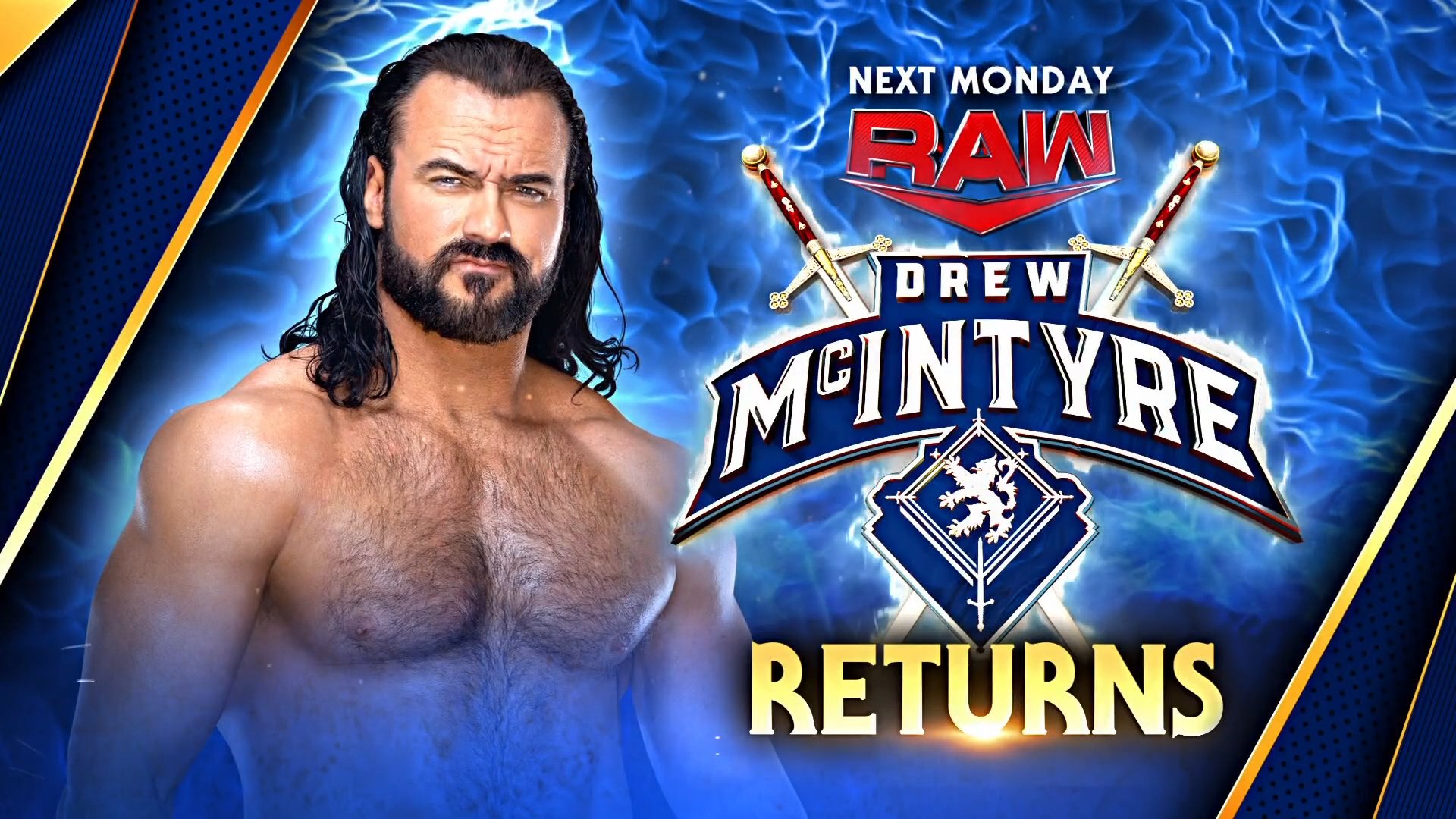 Drew McIntyre Set to Return to WWE Raw Next Week After Suspension